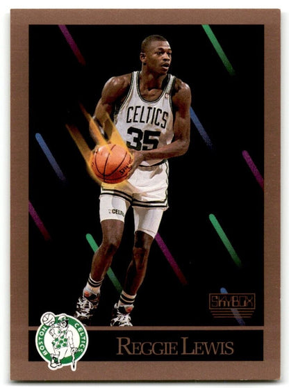 1990-91 SkyBox Reggie Lewis Boston Celtics #18