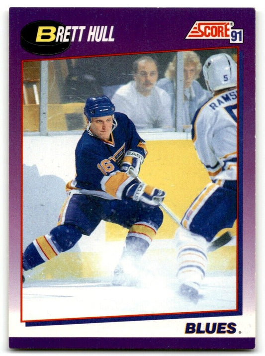 1991-92 Score American Brett Hull St. Louis Blues #1