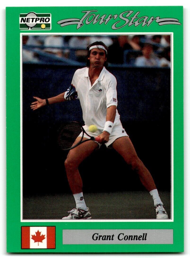 1991 Protennis player Cards Netpro Tour Star Grant Connell #16