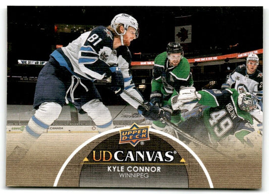 2021-22 Upper Deck UD Canvas Kyle Connor Winnipeg Jets #C87