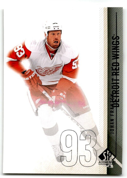 2010-11 SP Authentic Johan Franzen Detroit Red Wings #47