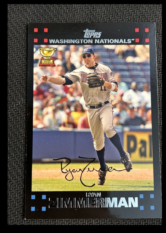 2007 Topps Ryan Zimmerman Washington Nationals #600