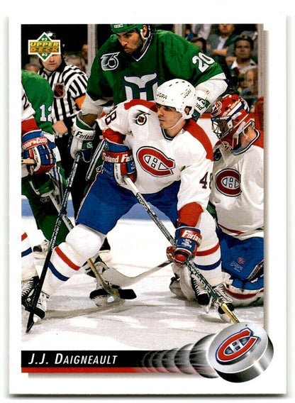 1992-93 Upper Deck J.J. Daigneault Montreal Canadiens #331