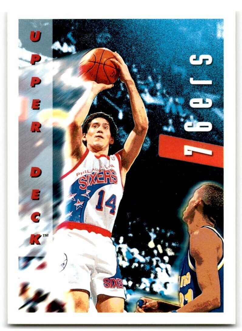 1992-93 Upper Deck Jeff Hornacek Philadelphia 76ers #369