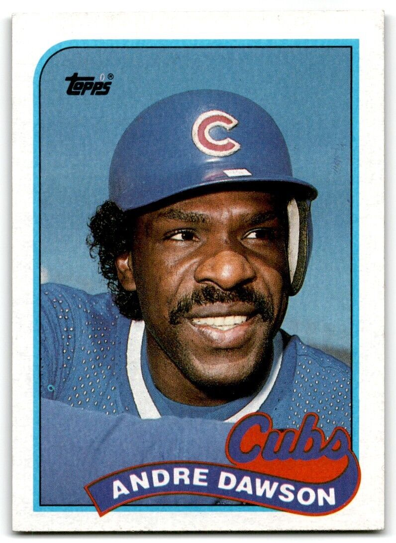 1989 Topps Andre Dawson Chicago Cubs #10