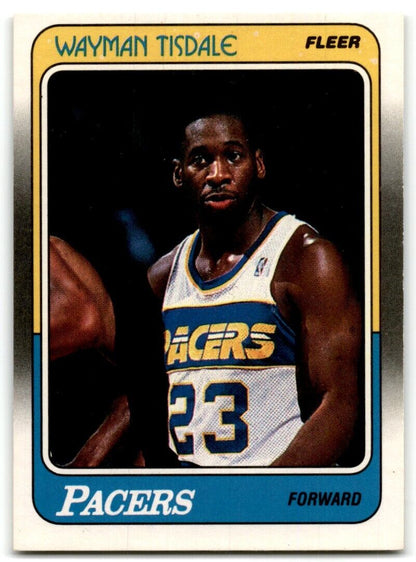 1988-89 Fleer Wayman Tisdale Indiana Pacers #60