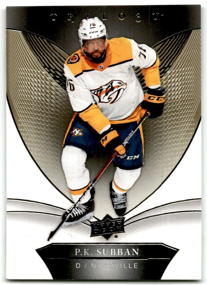 2018-19 Upper Deck Trilogy P.K. Subban Nashville Predators #33