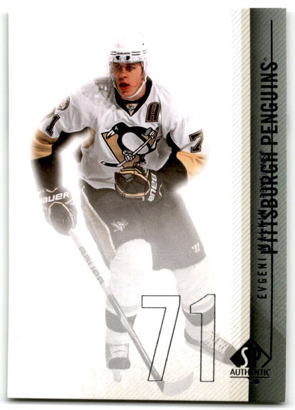 2010-11 SP Authentic Evgeni Malkin Pittsburgh Penguins #40