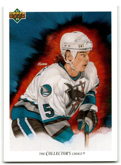 1991-92 Upper Deck Collector's choice Neil Wilkinson San Jose Sharks #95