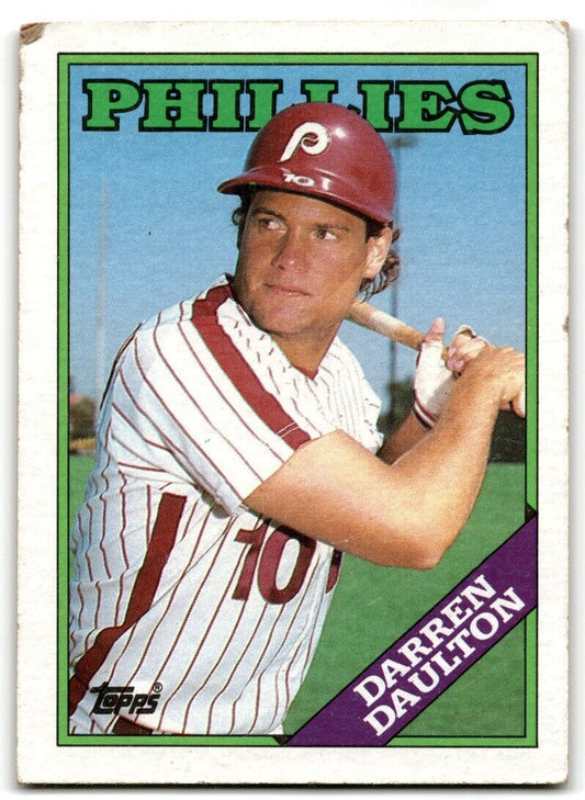 1988 Topps Darren Daulton Philadelphia Phillies #468