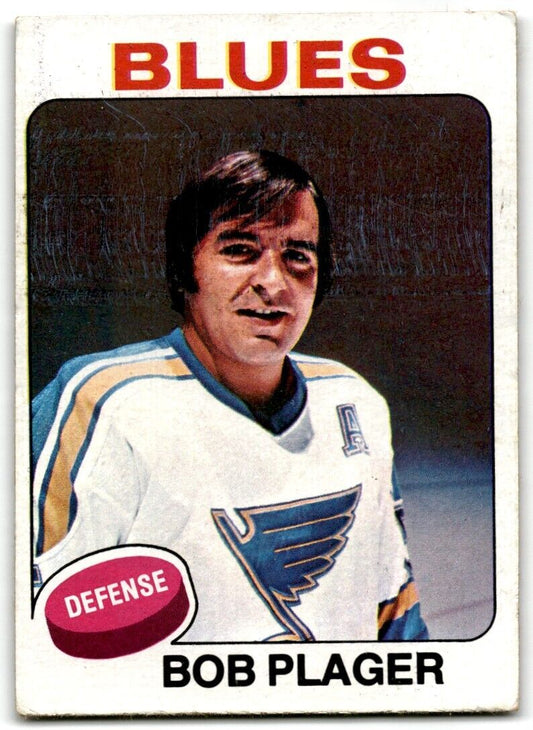 1975-76 Topps Bob Plager St. Louis Blues #131