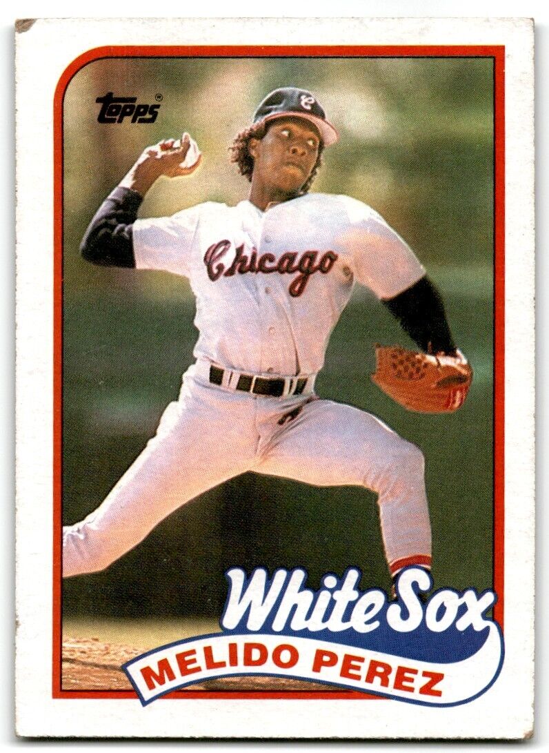 1989 Topps Melido Perez Chicago White Sox #786