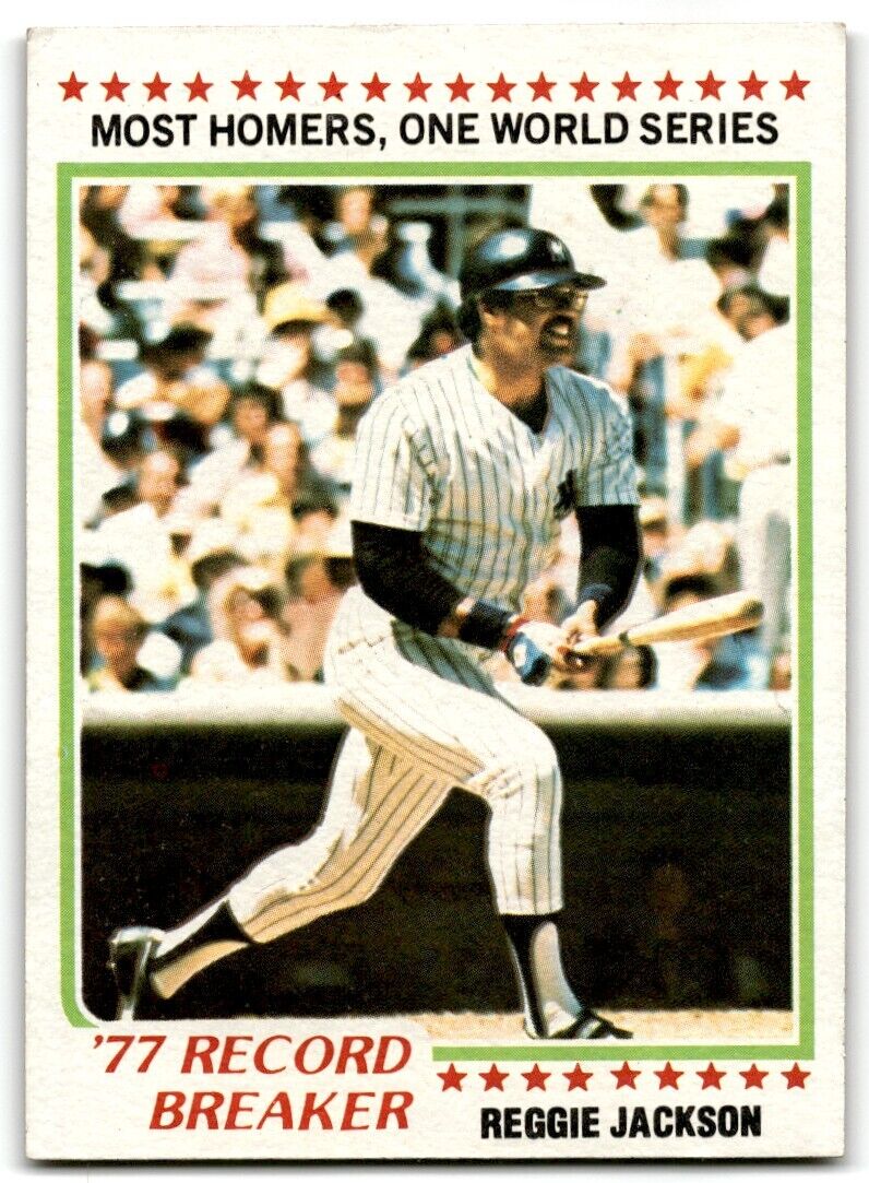 1978 Topps Reggie Jackson New York Yankees #7