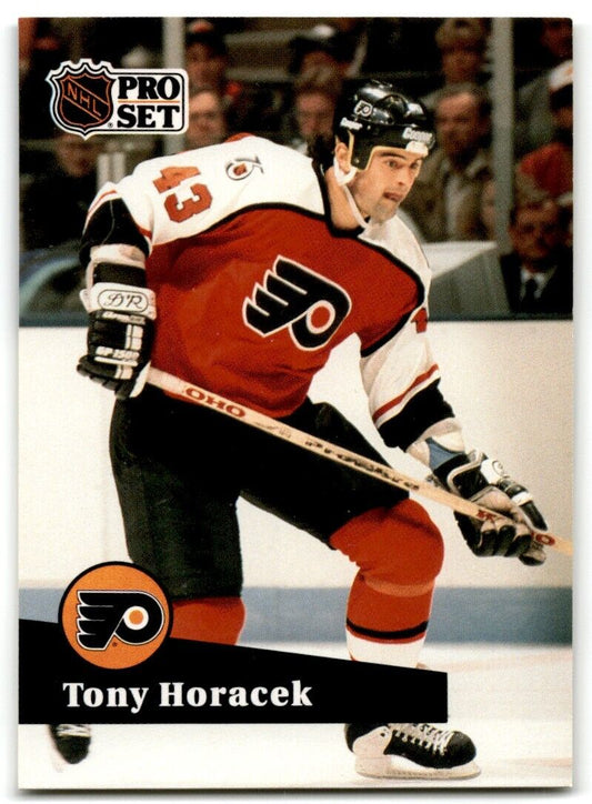 1991-92 Pro Set Tony Horacek Philadelphia Flyers #455