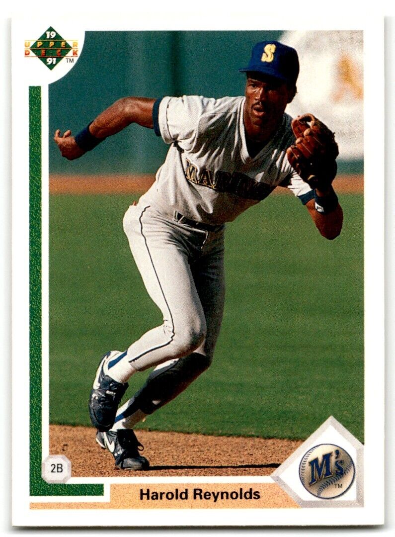 1991 Upper Deck Harold Reynolds Seattle Mariners #148