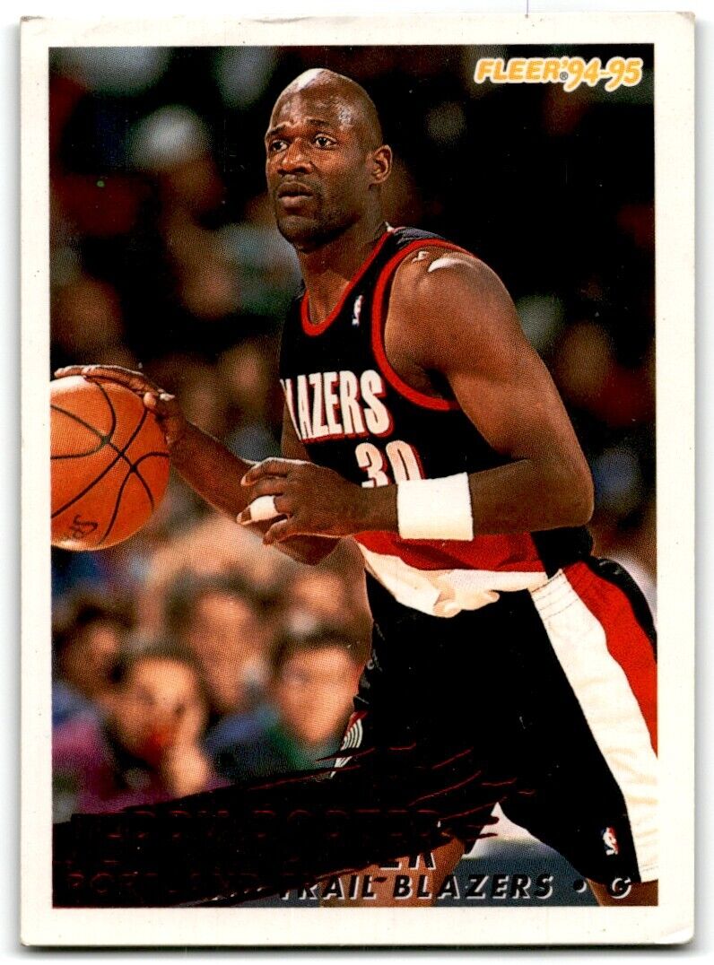 1994-95 Fleer European Terry Porter Portland Trail Blazers #187