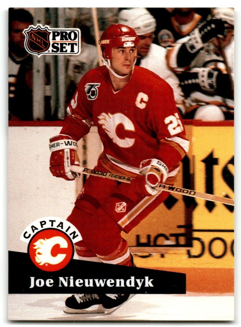 1991-92 Pro Set Joe Nieuwendyk Calgary Flames #569