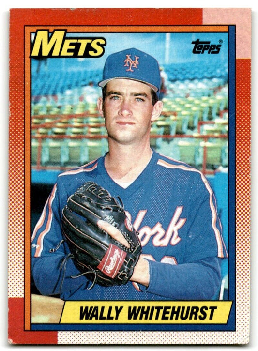 1990 Topps Wally Whitehurst New York Mets #719