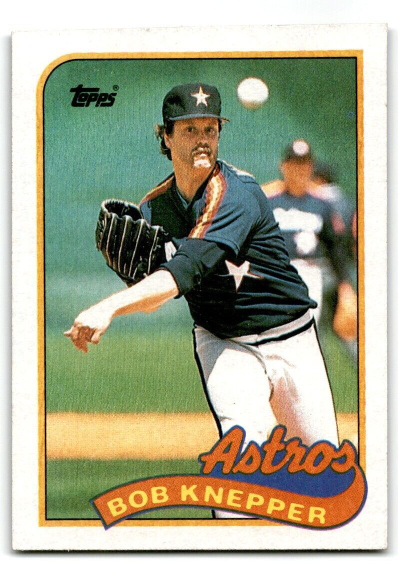 1989 Topps Bob Knepper Houston Astros #280