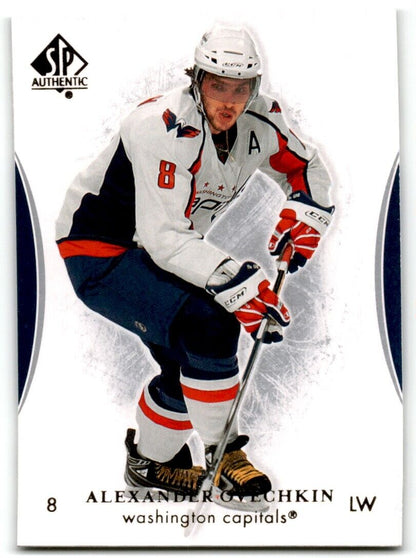 2008-09 SP Authentic Alexander Ovechkin Washington Capitals #4