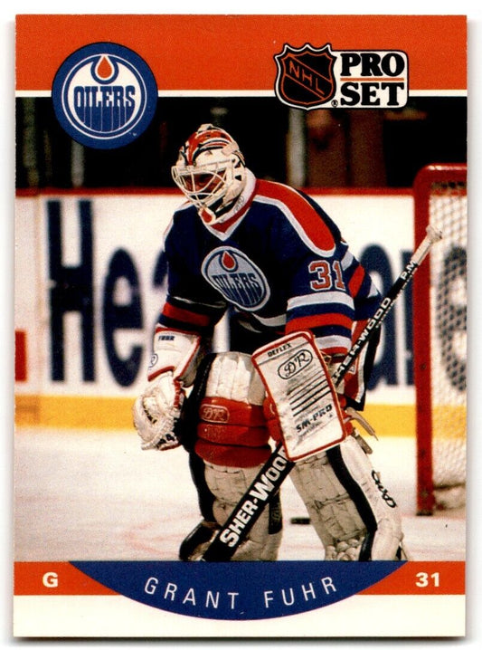 1990-91 Pro Set Grant Fuhr Edmonton Oilers #82