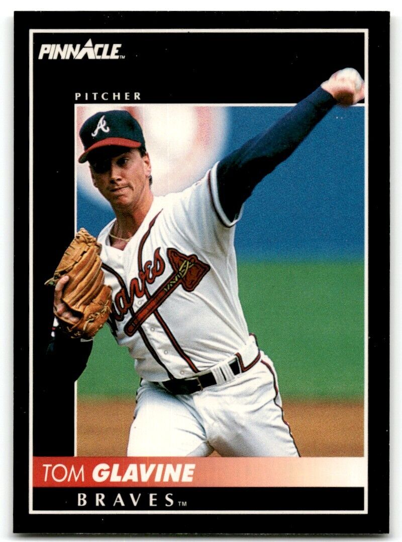 1992 Pinnacle Tom Glavine Atlanta Braves #75