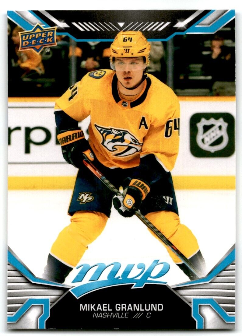 2022-23 Upper Deck MVP Mikael Granlund Nashville Predators #88