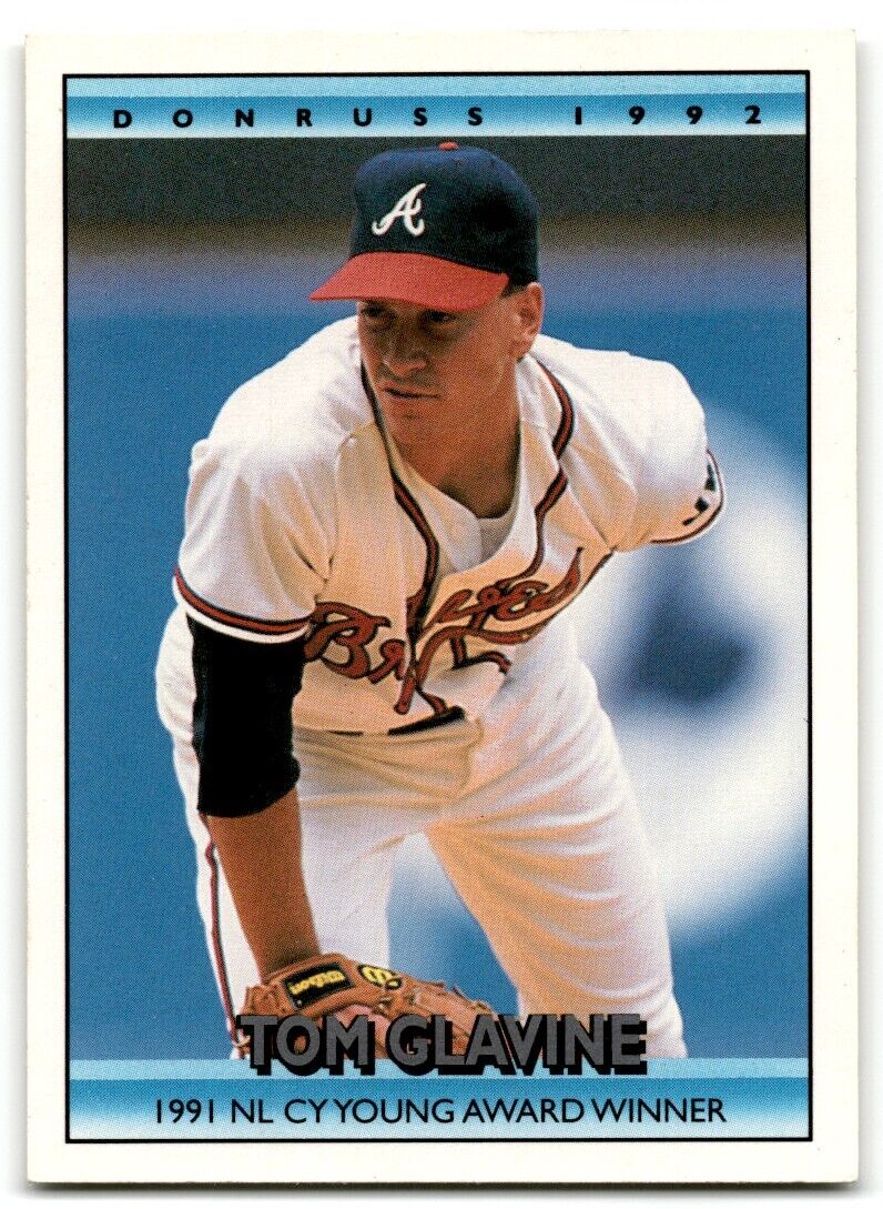 1992 Donruss Tom Glavine Atlanta Braves #BC4