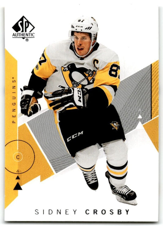 2018-19 SP Authentic Sidney Crosby Pittsburgh Penguins #87