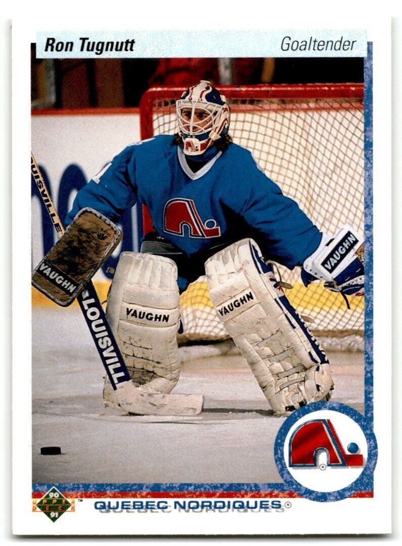 1990-91 Upper Deck Ron Tugnutt Quebec Nordiques #27