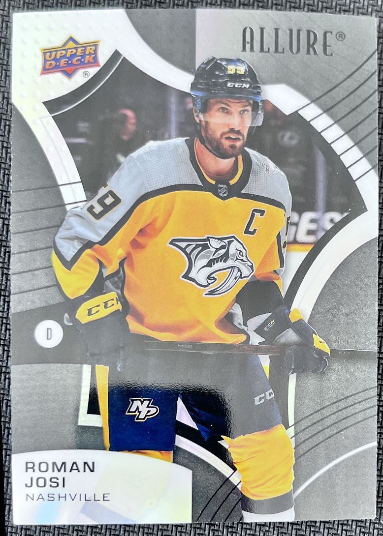 2021-22 Upper Deck Allure Roman Josi Nashville Predators #28