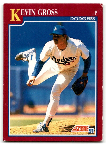 1991 Score Kevin Gross Los Angeles Dodgers #51T