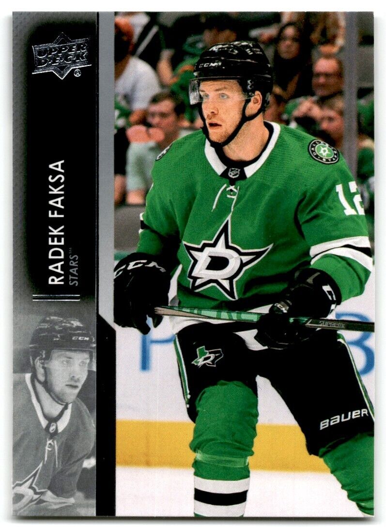 2021-22 Upper Deck Radek Faksa Dallas Stars #308