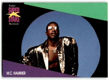 1991-92 ProSet Super Stars MusiCard M.C. Hammer #126