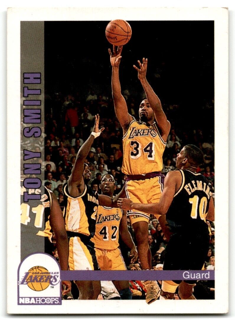 1992-93 Skybox Charles Smith Los Angeles Lakers #112