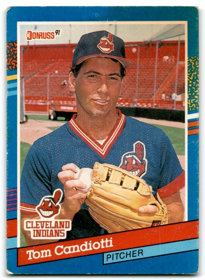 1991 Donruss Tom Candiotti Cleveland Indians #115