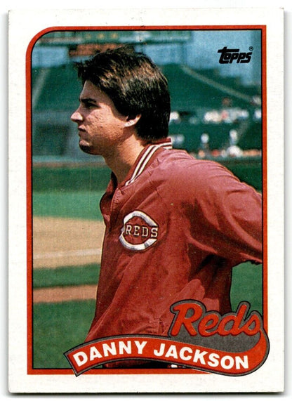 1989 Topps Danny Jackson Cincinnati Reds #730