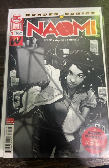 Naomi #1 Final Printing Variant Jamal Campbell Cover (2019, DC)