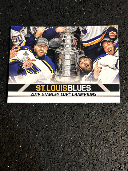 2019-20 Topps NHL Stickers #616 St-Louis Blues - 2019 Stanley Cup Champions