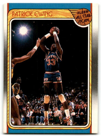 1988-89 Fleer Patrick Ewing New York Knicks #130