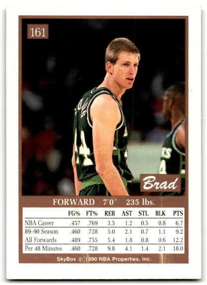 1990-91 SkyBox Brad Lohaus Milwaukee Bucks #161