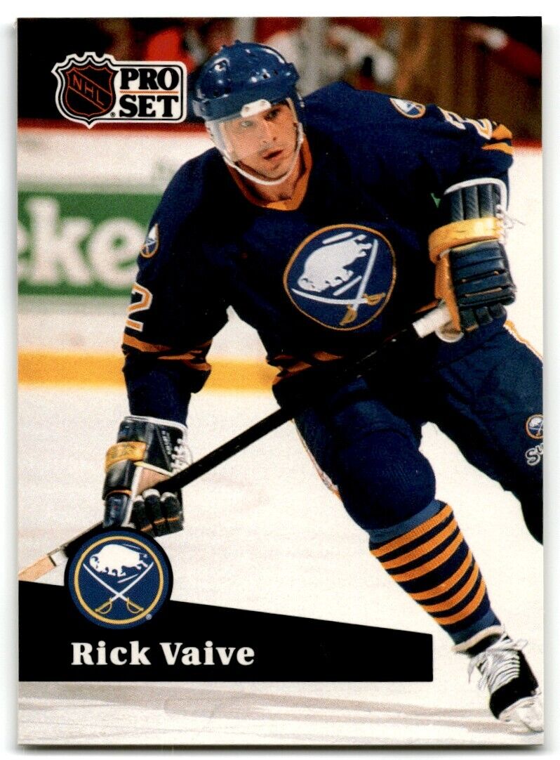 1991-92 Pro Set Rick Vaive Buffalo Sabres #26