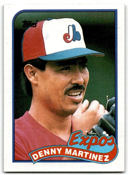 1989 Topps Denny Martinez Montreal Expos #313