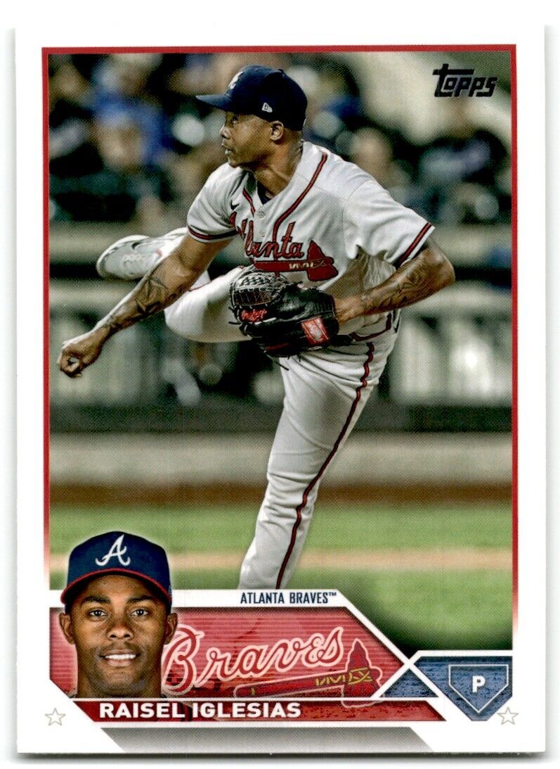 2023 Topps Raisel Iglesias Atlanta Braves #115