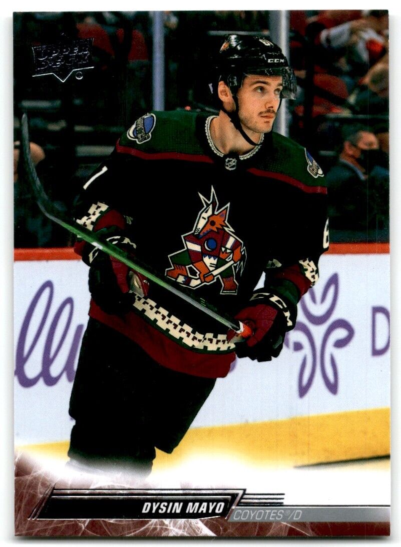 2022-23 Upper Deck Dysin Mayo Arizona Coyotes #258