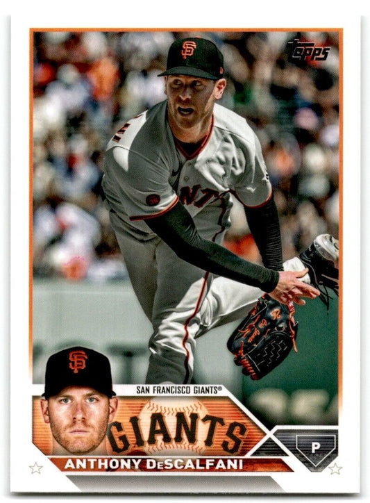 2023 Topps Update Anthony DeScalfani San Francisco Giants #US268