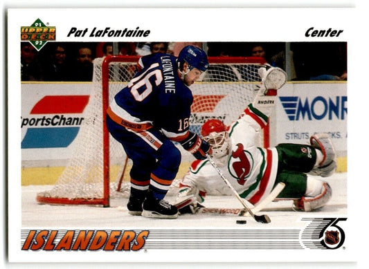 1991-92 Upper Deck Pat LaFontaine New York Islanders #253