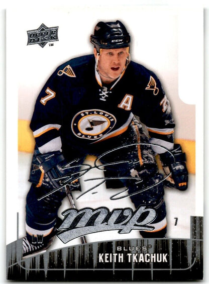 2009-10 Upper Deck MVP Keith Tkachuk St. Louis Blues #48