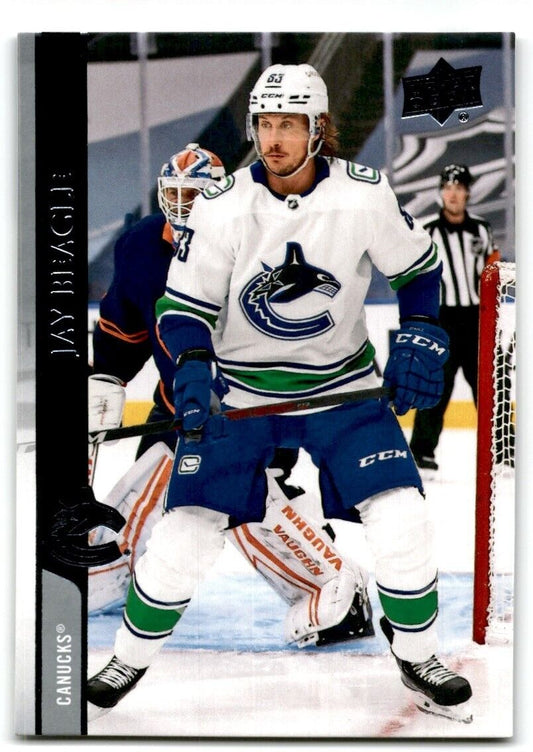 2020-21 Upper Deck Jay Beagle Vancouver Canucks #634