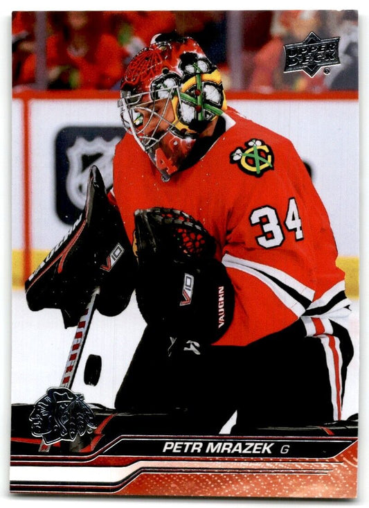 2023-24 Upper Deck Petr Mrazek Chicago Blackhawks #40